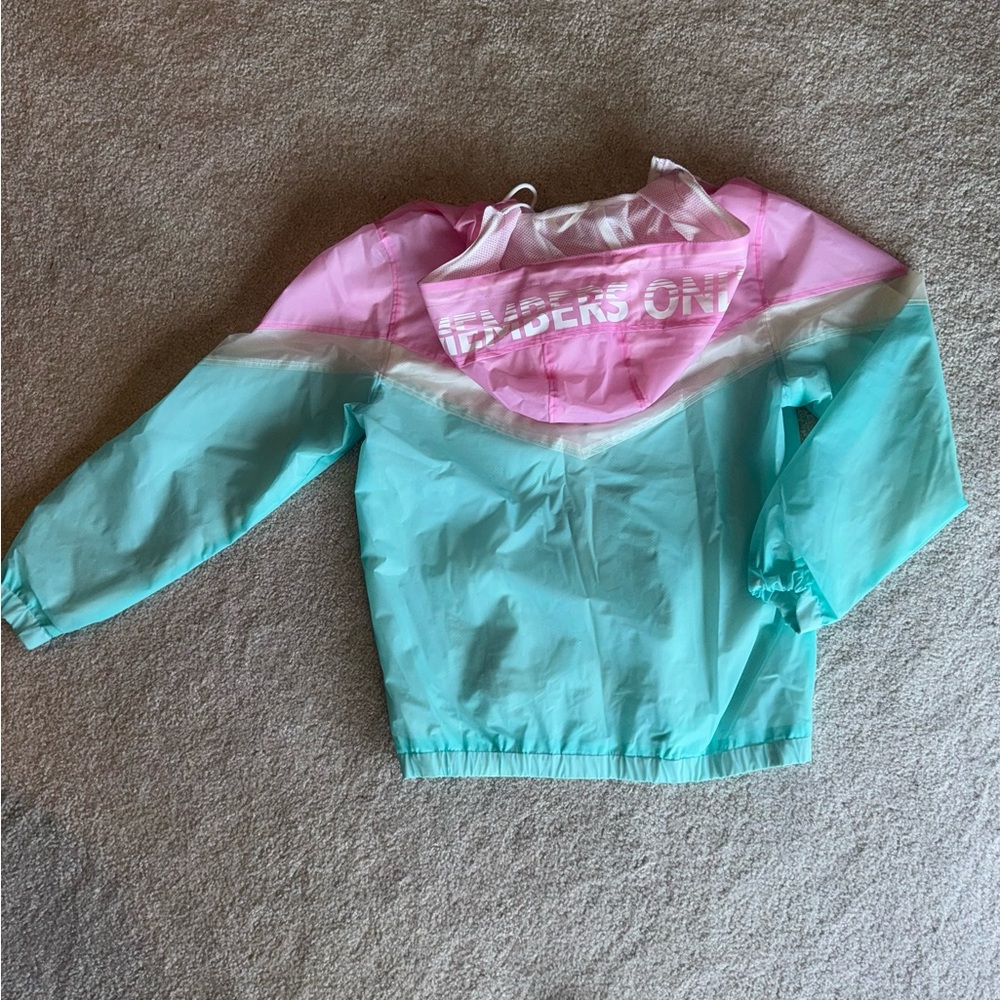 Members Only Women’s Translucent Color Block Jacket - Picture 2 of 4